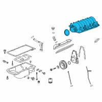 OEM 2008 Pontiac G8 MANIFOLD-INT Diagram - 12686561
