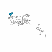 OEM 2004 Ford Expedition Front Mount Diagram - 5L7Z-6038-CA