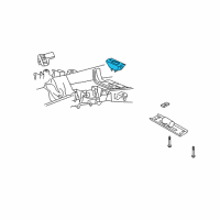 OEM 2003 Ford F-150 Rear Mount Diagram - F85Z-6068-DA