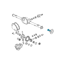 OEM Dodge Durango Bearing-Axle Shaft Diagram - 03507898AB