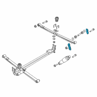 OEM 2019 Ram ProMaster 2500 SHACKLE-Spring Diagram - 68206756AC