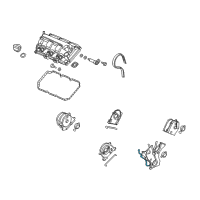 OEM Honda Accord Gasket A, Timing Belt Cover (Lower) Diagram - 11813-RCA-A00