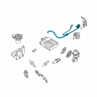 OEM Lincoln LS Valve Assembly Diagram - 6L3Z-9H465-B