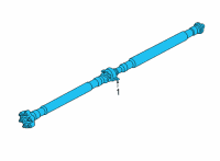 OEM 2022 BMW M850i xDrive Gran Coupe DRIVE SHAFT AUTOMATIC TRANSM Diagram - 26-10-8-485-741