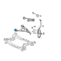 OEM Chrysler BUSHING-Pivot Diagram - 4895090AD