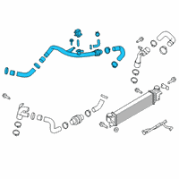 OEM 2020 Lincoln Nautilus Outlet Hose Diagram - K2GZ-6C646-C