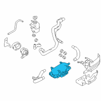 OEM 2011 Nissan Leaf PTC Heater Diagram - B7143-00Q0K