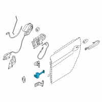 OEM BMW 650i xDrive Gran Coupe Rear Door Brake Diagram - 51-22-7-275-373