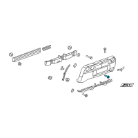 OEM 2002 Pontiac Aztek Baffle Bolt Diagram - 11514139