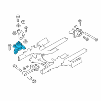 OEM Hyundai Tucson Bracket Assembly-Engine Mounting Diagram - 21810-2S200