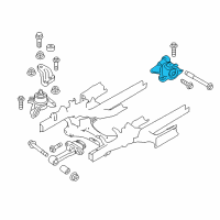 OEM Hyundai Tucson Transaxle Mounting Bracket Assembly Diagram - 21830-2S000