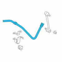 OEM 2013 Toyota Camry Stabilizer Bar Diagram - 48812-06210