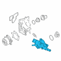 OEM 2020 Nissan Rogue Sport Outlet Water Diagram - 11060-4BB0A