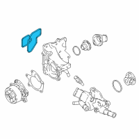 OEM 2020 Nissan Rogue Sport Gasket-Water Inlet Diagram - 13050-EN20B