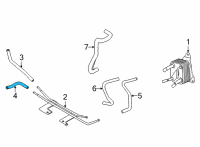 OEM 2021 Nissan Sentra Hose-Oil Cooler Diagram - 21634-6LA0C