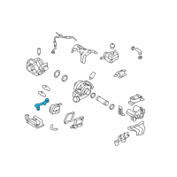 OEM Ford F-350 Super Duty Oil Pipe Diagram - 8C3Z-9T516-B