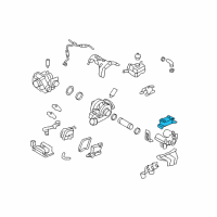 OEM Cooler Diagram - 8C3Z-9N103-B