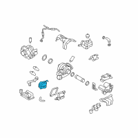 OEM 2008 Ford F-250 Super Duty Actuator Diagram - 8C3Z-9J559-ARM