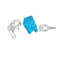 OEM Lincoln MKX Control Module Diagram - DT4Z-15604-B