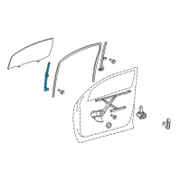 OEM 2020 Toyota Sequoia Guide Channel Diagram - 67401-0C030