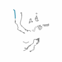 OEM Kia Sorento Hose-Return, NO1 Diagram - 575723E000