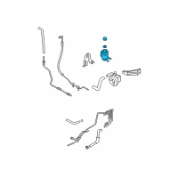 OEM Kia Sorento Reservoir Assembly-Power Steering Diagram - 575103E000