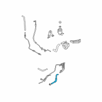 OEM 2005 Kia Sorento Hose-Return, NO3 Diagram - 575643E030