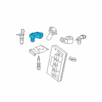 OEM 2018 Dodge Challenger Sensor-Pressure And Temperature Diagram - 53010887AA