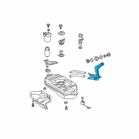 OEM Scion xA Filler Pipe Diagram - 77201-52250