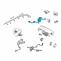 OEM 2014 Honda Odyssey Reel Assembly, Cable (Furukawa) Diagram - 77900-TA0-C21