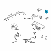 OEM 2013 Honda Fit Sensor Assy., FR. Crash Diagram - 77930-TK6-B12