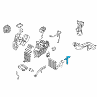 OEM 2011 Kia Sedona Hose-Rear Water Outlet Diagram - 979244D000