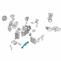 OEM Hyundai Entourage Pipe Assembly-Suction & Liquid Diagram - 97922-4D000