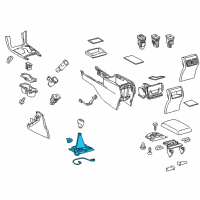 OEM 2016 Toyota Camry Shift Indicator Diagram - 35978-06150-B0