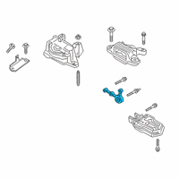 OEM 2020 Ford Escape Strut Diagram - JX6Z-6E042-E