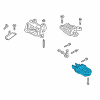 OEM 2021 Ford Escape Mount Diagram - JX6Z-6068-AS