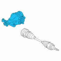 OEM Lexus GS350 Carrier Assembly, Differential Diagram - 41110-50233