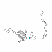 OEM 2014 Nissan Sentra Clamp Diagram - 16439-7S01E