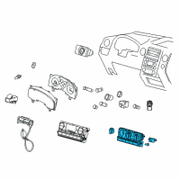 OEM Ford F-150 Dash Control Unit Diagram - 7L3Z-19980-C