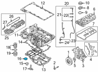 OEM 2021 BMW M550i xDrive Gasket Ring Diagram - 07-11-9-963-300