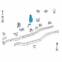 OEM Toyota Tundra Mount Bracket Diagram - 51071-0C010