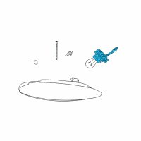 OEM 2002 Chrysler Concorde Socket-Lamp Diagram - 68060334AA