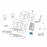 OEM Ford F-150 Cup Holder Diagram - 4L3Z-1813562-AAB