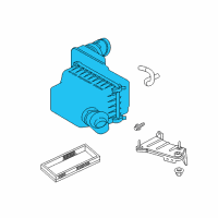 OEM 2006 Jeep Wrangler Body-Air Cleaner Diagram - 53013702AA