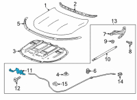 OEM 2022 Buick Envision Lock Diagram - 84890850
