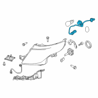 OEM 2015 Ford Police Interceptor Utility Socket & Wire Diagram - BB5Z-13A006-A