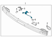 OEM 2022 Kia Carnival Holder & Wiring-LICE Diagram - 92590R0010