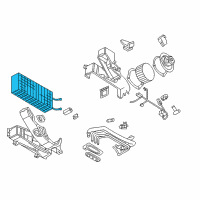 OEM Dodge B3500 Coil-Air Conditioning Diagram - 5003107AA