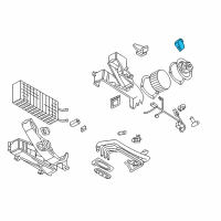 OEM Dodge B3500 Mode Control Actuator Diagram - 55055788AA