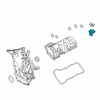 OEM Ford Transit-150 Filler Tube Diagram - HL3Z-6763-B